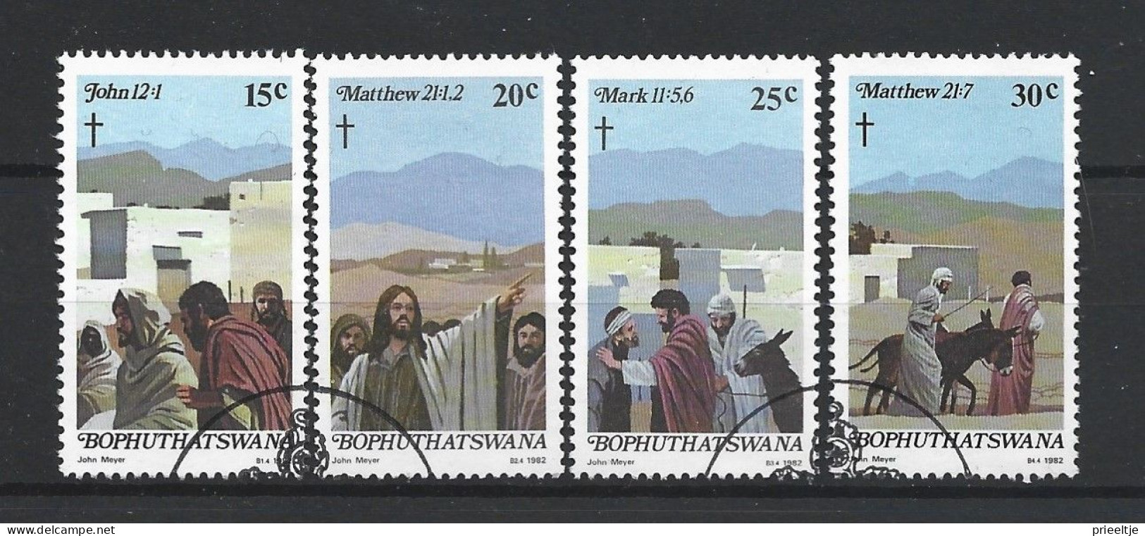 Bophuthatswana 1982 Easter Y.T. 88/91 (0) - Bofutatsuana