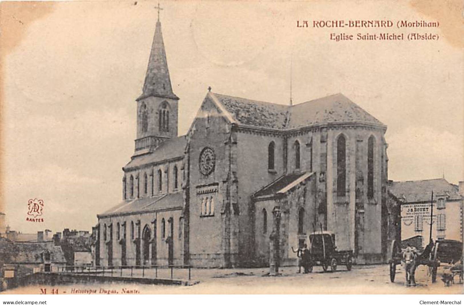 LA ROCHE BERNARD - Eglise Saint Michel - Très Bon état - La Roche-Bernard