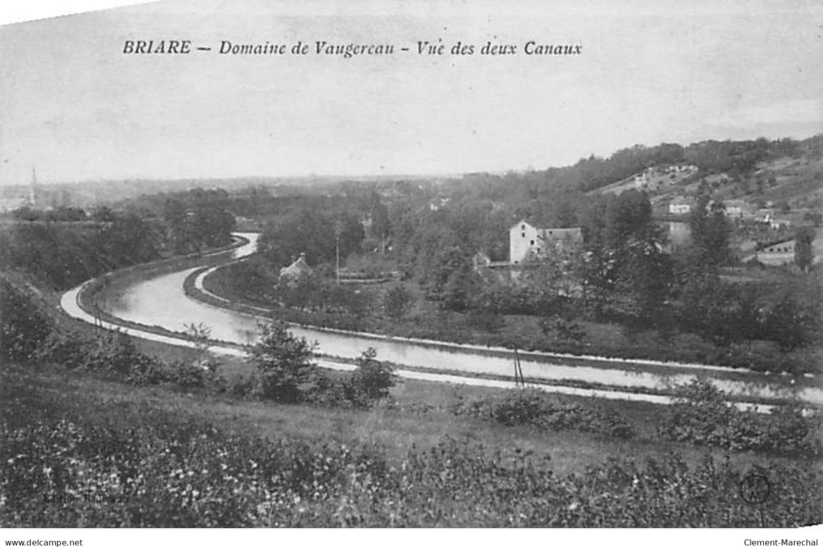 BRIARE - Domaine De Vaugereau - Vue Des Deux Canaux - Très Bon état - Briare