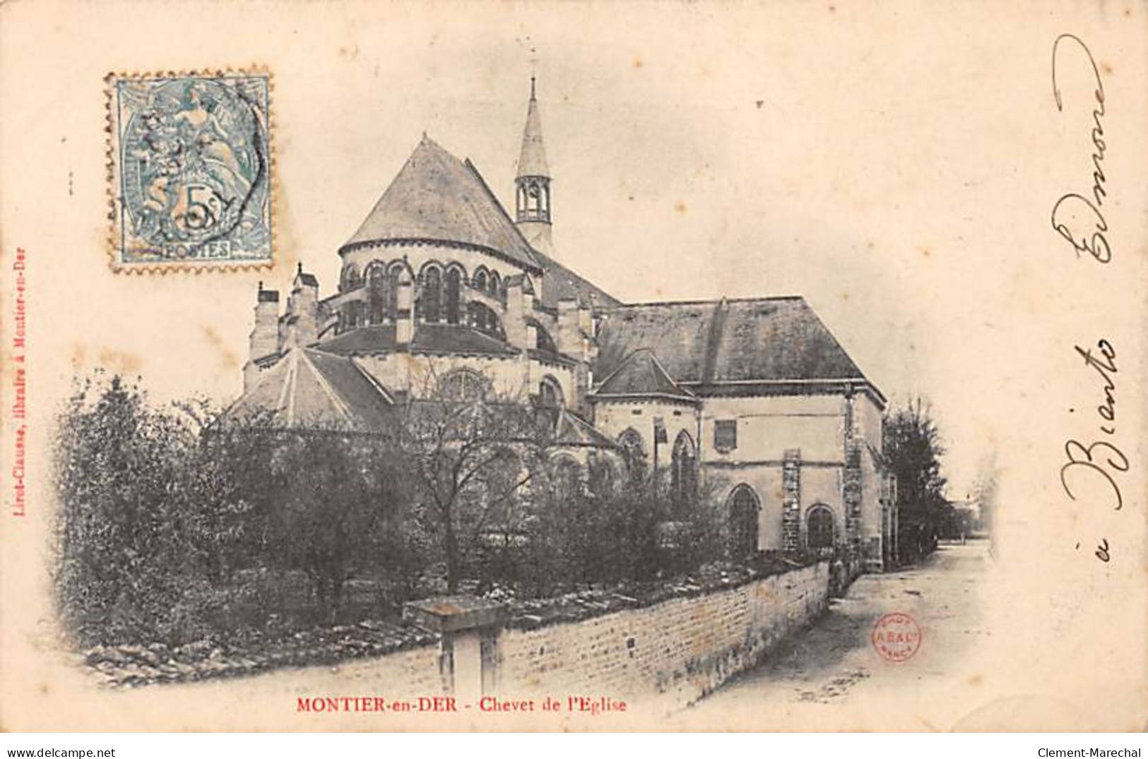 MONTIER EN DER - Chevet De L'Eglise - Très Bon état - Montier-en-Der