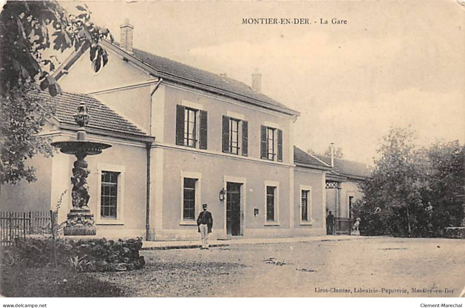 MONTIER EN DER - La Gare - Très Bon état - Montier-en-Der