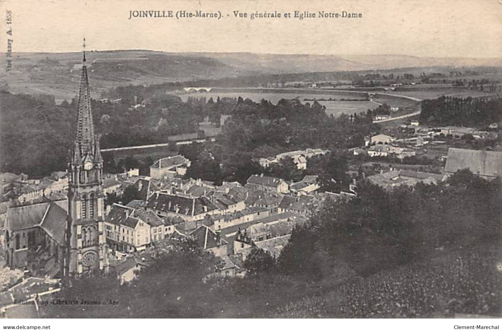 JOINVILLE - Vue Générale Et Eglise Notre Dame - Très Bon état - Joinville