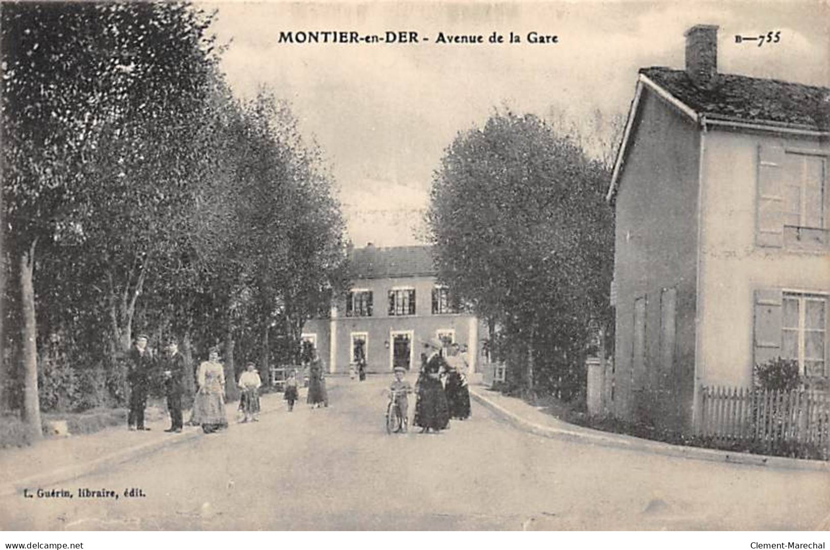MONTIER EN DER - Avenue De La Gare - Très Bon état - Montier-en-Der