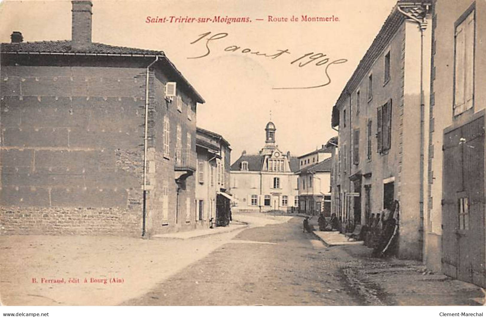 SAINT TRIRIER SUR MOIGNANS - Route De Montmerle - Très Bon état - Sin Clasificación