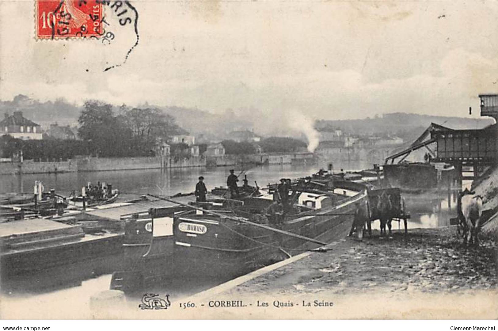 CORBEIL - Les Quais - La Seine - Très Bon état - Corbeil Essonnes