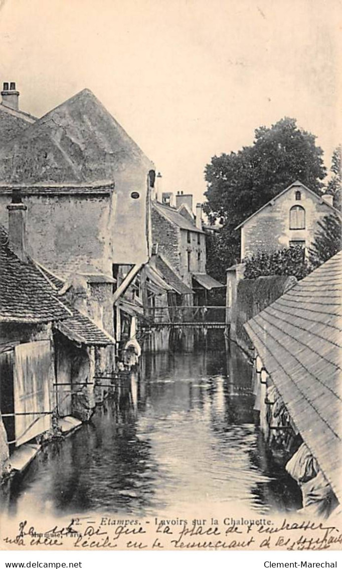 ETAMPES - Lavoir Sur La Chalouette - Très Bon état - Etampes