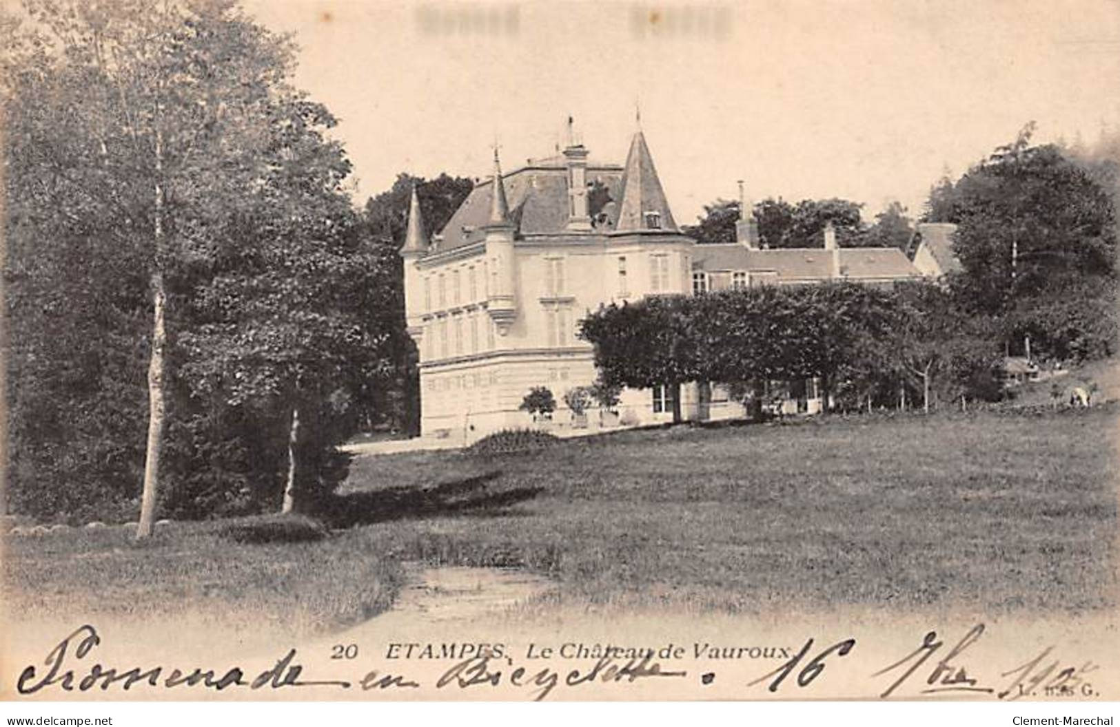 ETAMPES - Le Château De Vauroux - Très Bon état - Etampes