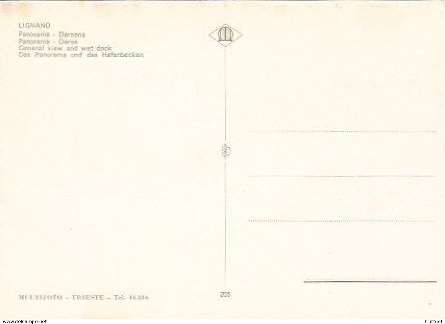 AK 216891 ITALY - Lignano - Darsena - Sonstige & Ohne Zuordnung