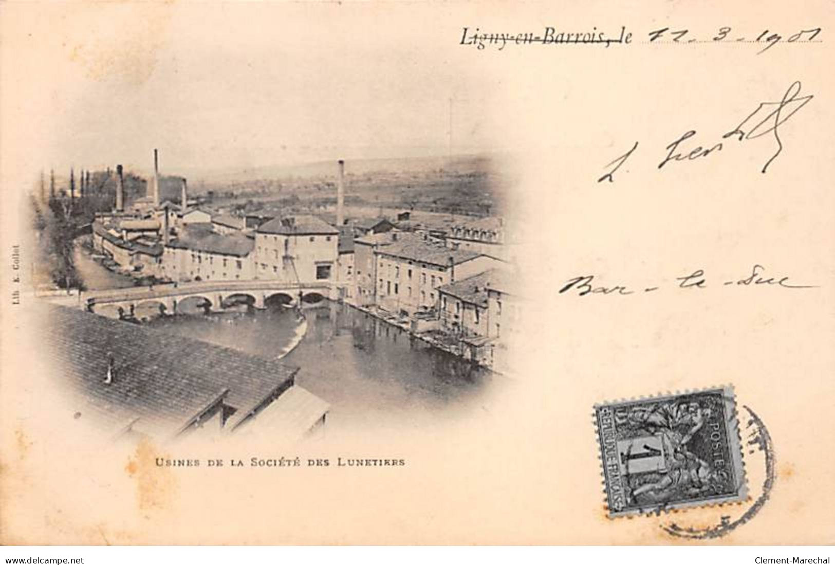 LIGNY EN BARROIS - Usines De La Société Des Lunetiers - Très Bon état - Ligny En Barrois