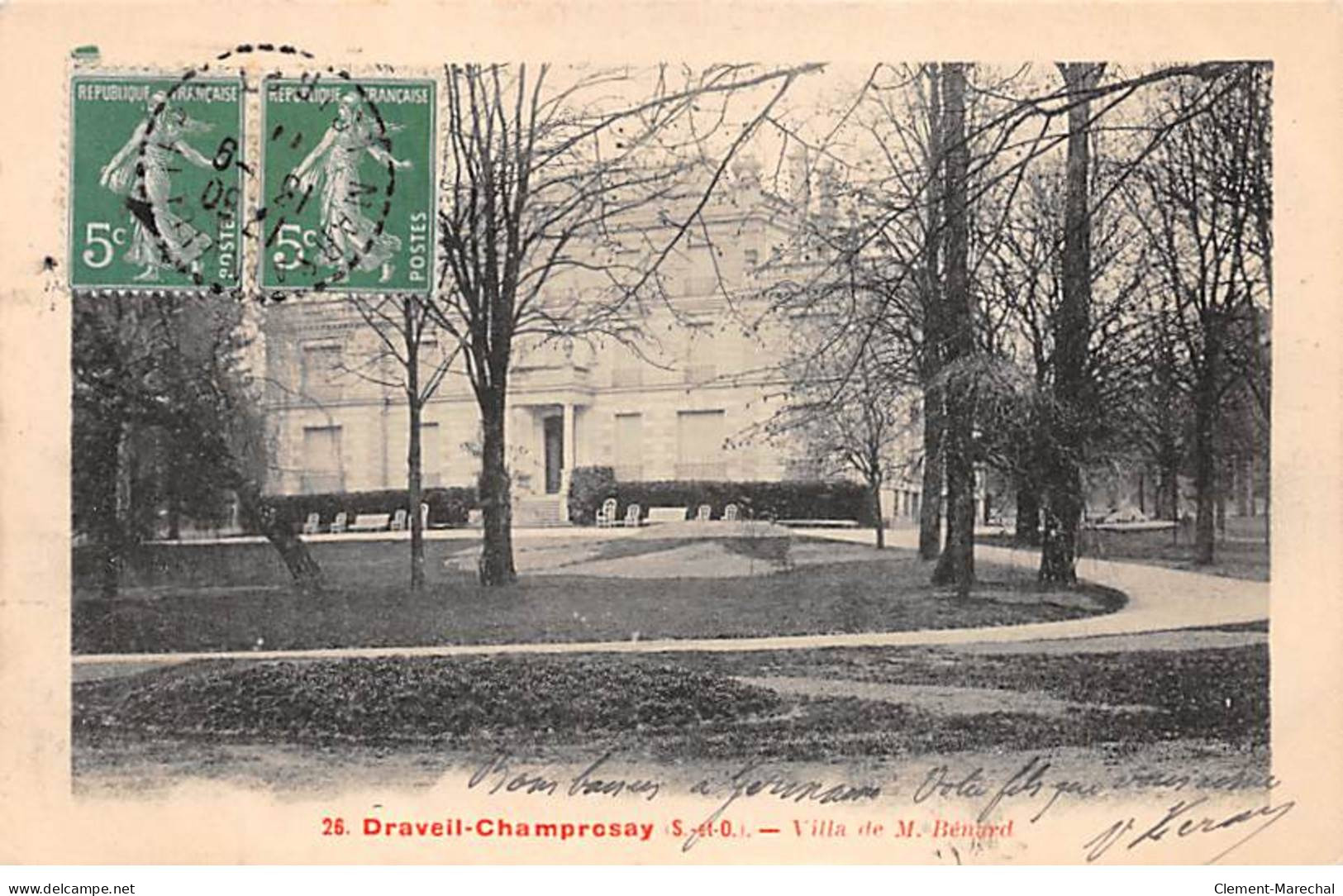 DRAVEIL CHAMPROSAY - Villa De M. Bénard - Très Bon état - Draveil