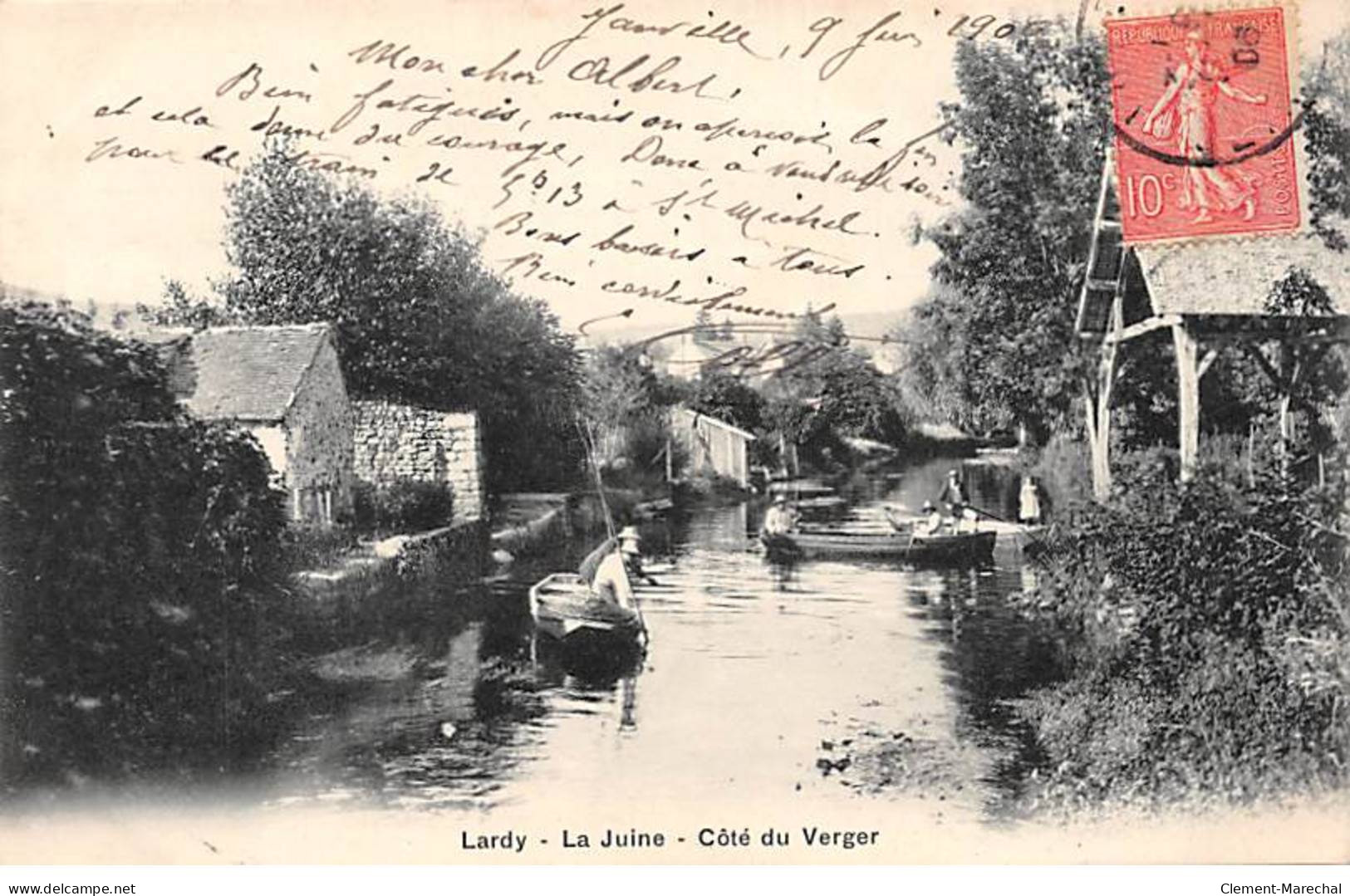 LARDY - La Juine - Côté Du Verger - Très Bon état - Lardy