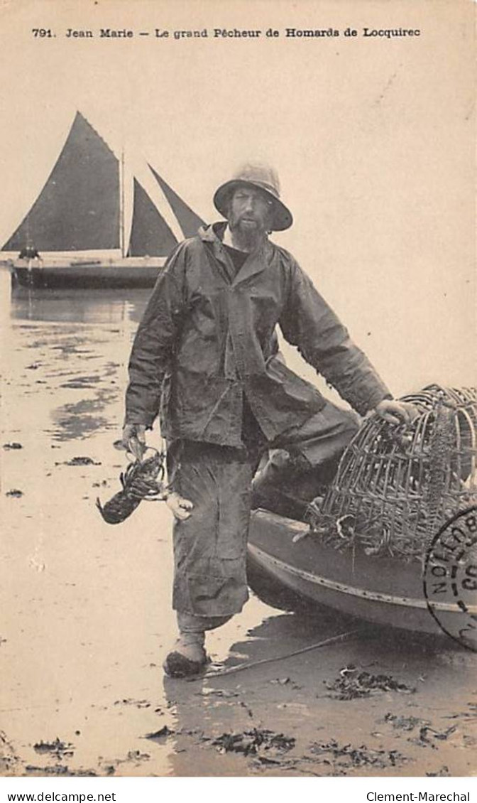 Jean Marie - Le Grand Pêcheur De Homards De LOCQUIREC - Très Bon état - Locquirec