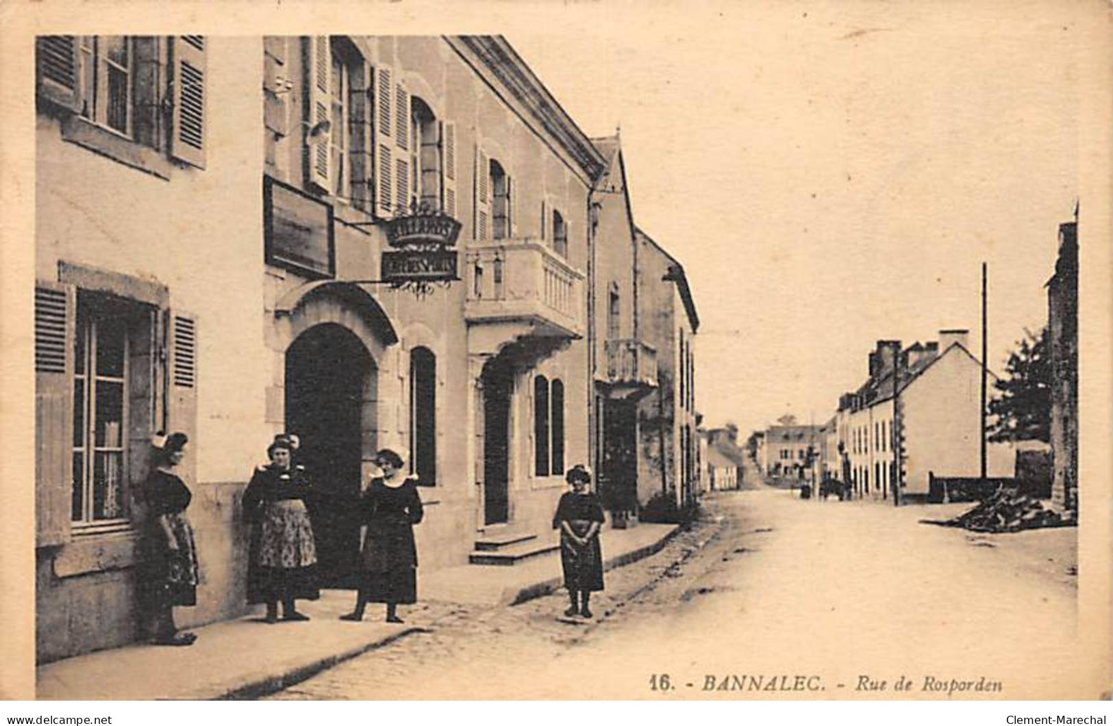 BANNALEC - Rue De Rosporden - Très Bon état - Bannalec