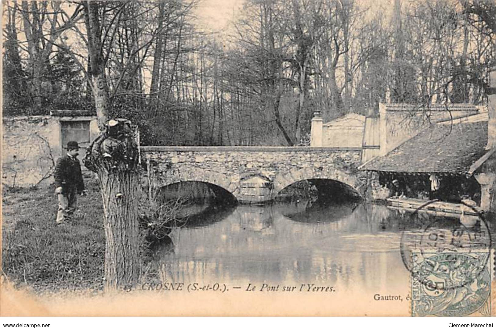 CROSNE - Le Pont Sur L'Yerres - Très Bon état - Crosnes (Crosne)