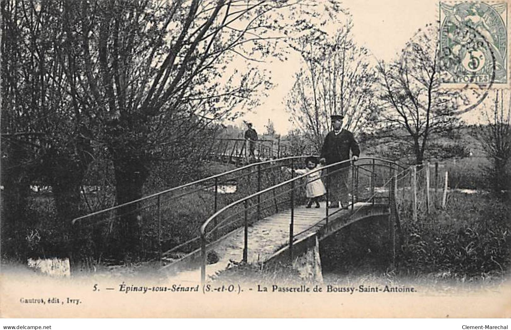 EPINAY SOUS SENART - La Passerelle De Boussy Saint Antoine - Très Bon état - Epinay Sous Senart