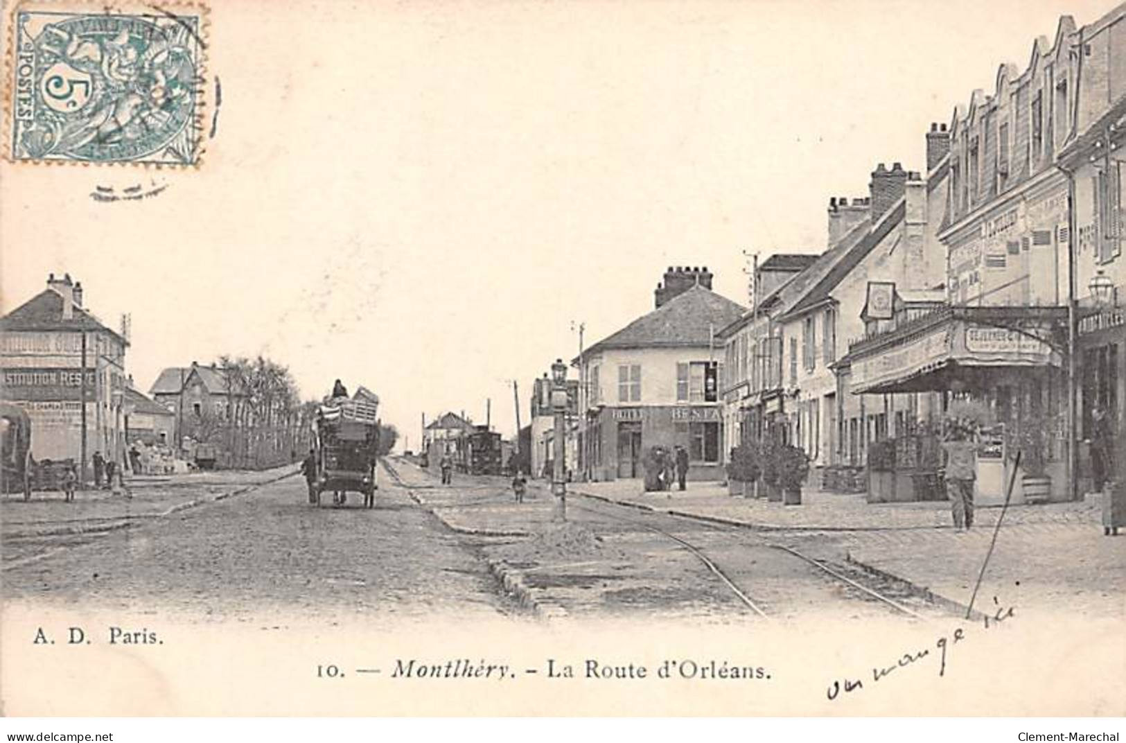 MONTHERY - La Route D'Orléans - Très Bon état - Montlhery
