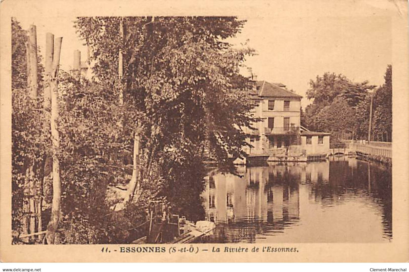 ESSONNES - La Rivière De L'Essonnes - Très Bon état - Essonnes