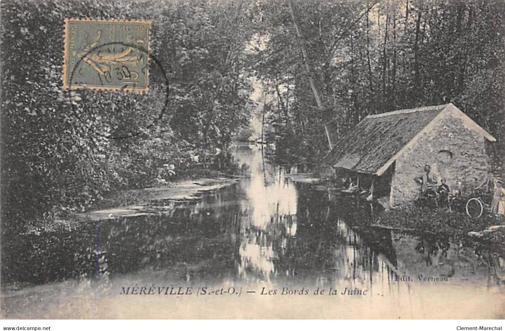 MEREVILLE - Les Bords De La Juine - Très Bon état - Mereville