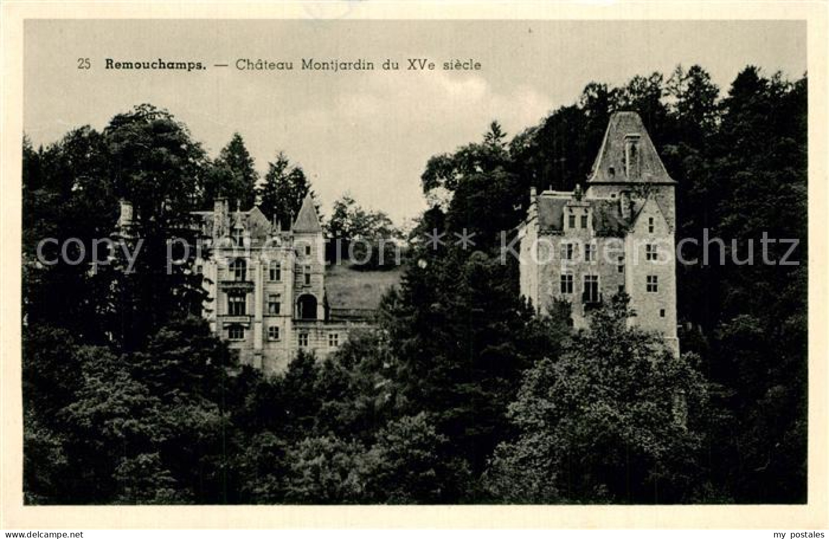 73508585 Remouchamps Liege Chateau Montjardin Du XVe Siecle Remouchamps Liege - Andere & Zonder Classificatie