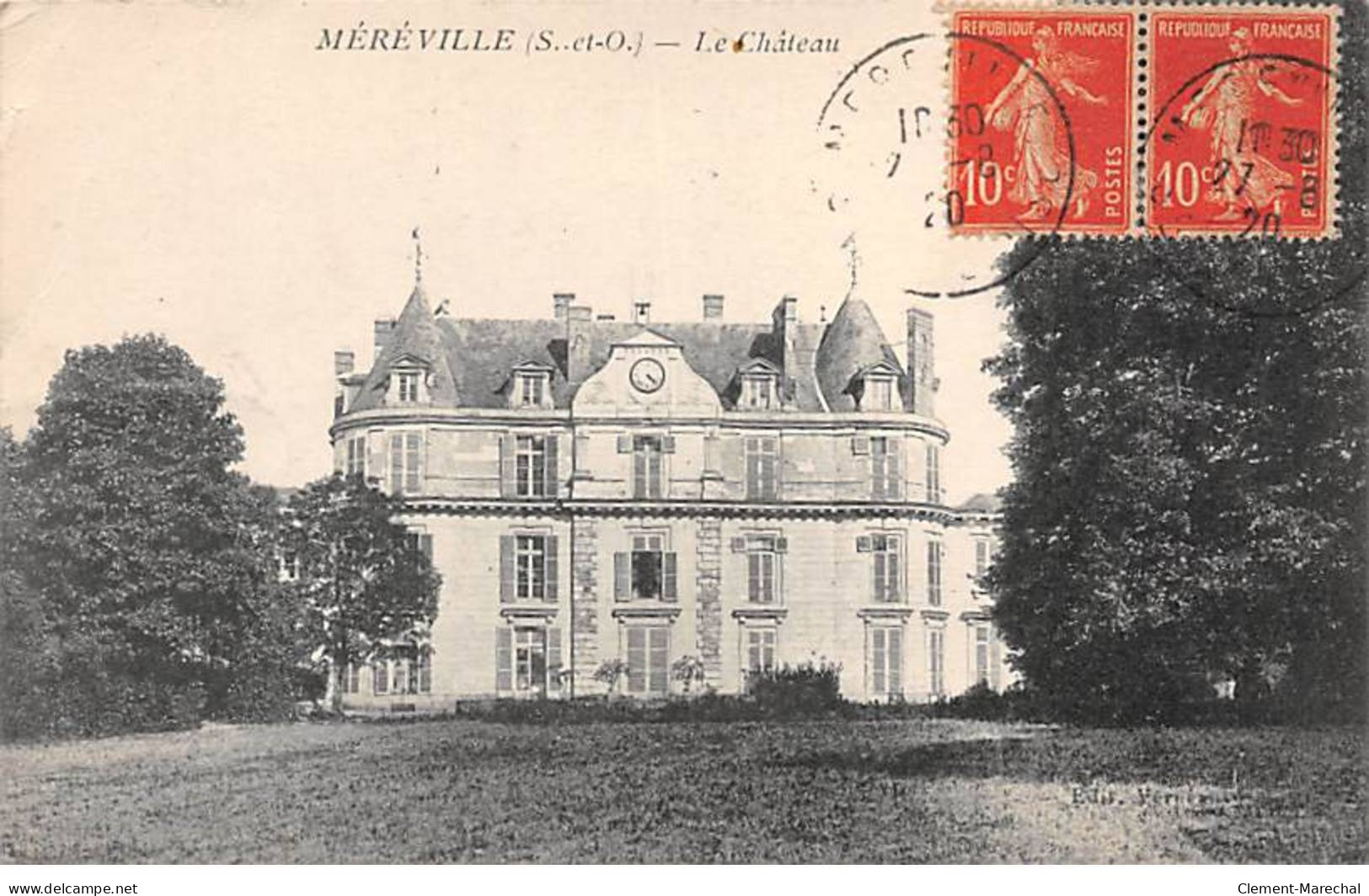 MEREVILLE - Le Château - état - Mereville