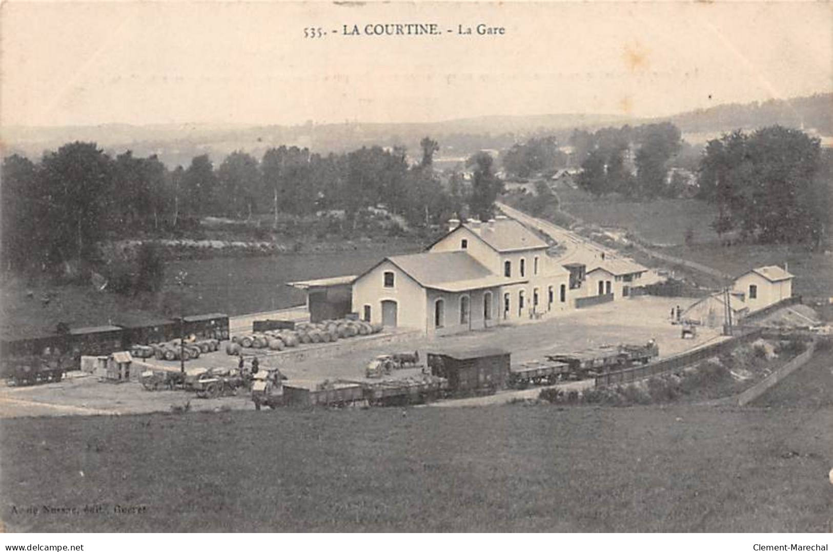 LA COURTINE - La Gare - Très Bon état - La Courtine