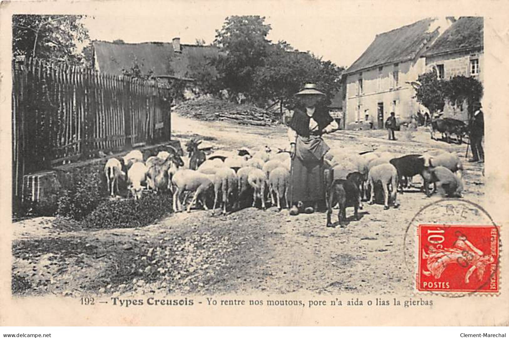 Types Creusois - Moutons - Très Bon état - Otros & Sin Clasificación