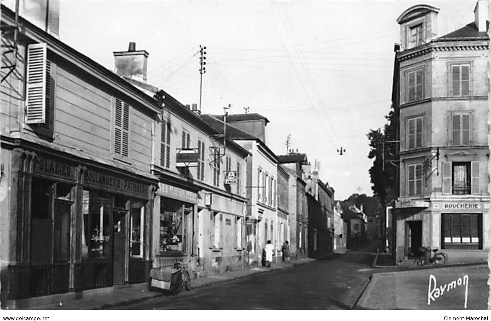 YERRES - La Place Du Marché Et La Grande Rue - Très Bon état - Yerres