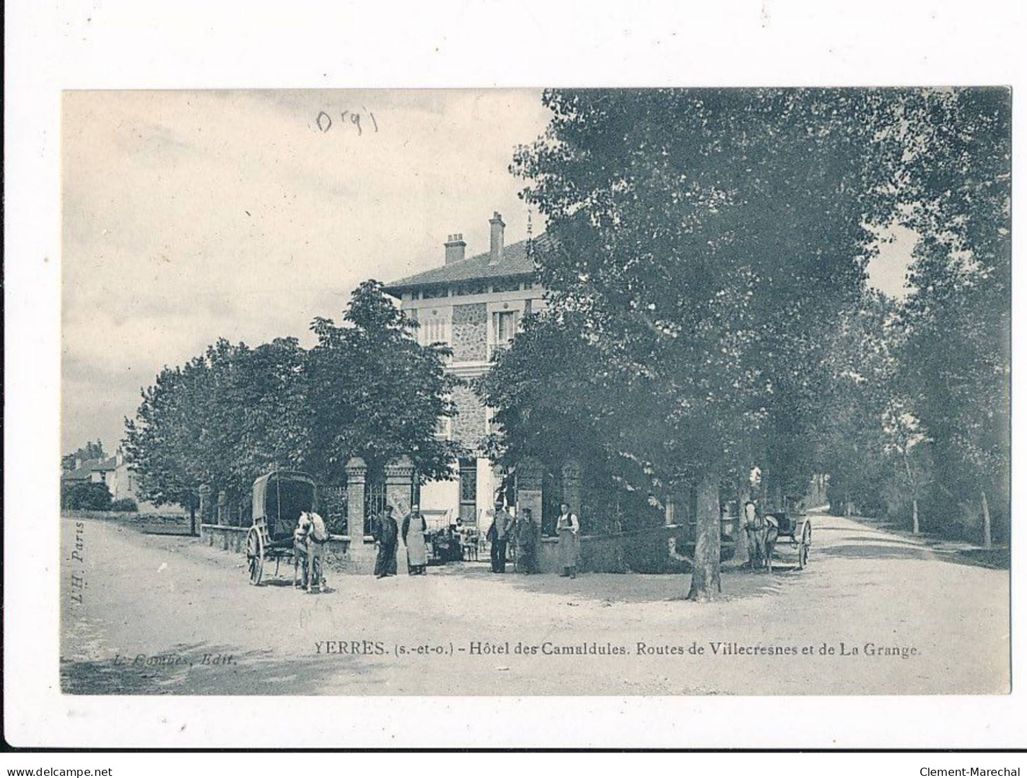 YERRES : Hôtel Des "camaldules" Routes De Villecresnes Et De La Grange - Très Bon état - Yerres