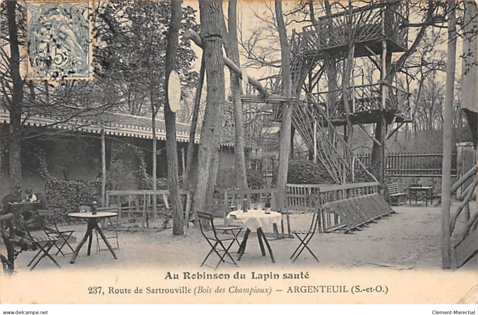 ARGENTEUIL - Au Robinson Du Lapin Sauté - Route De Sartrouville - Très Bon état - Argenteuil