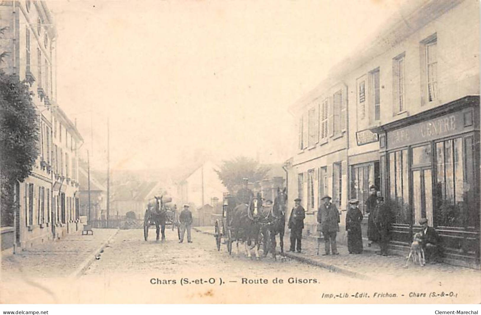 CHARS - Route De Gisors - Très Bon état - Chars