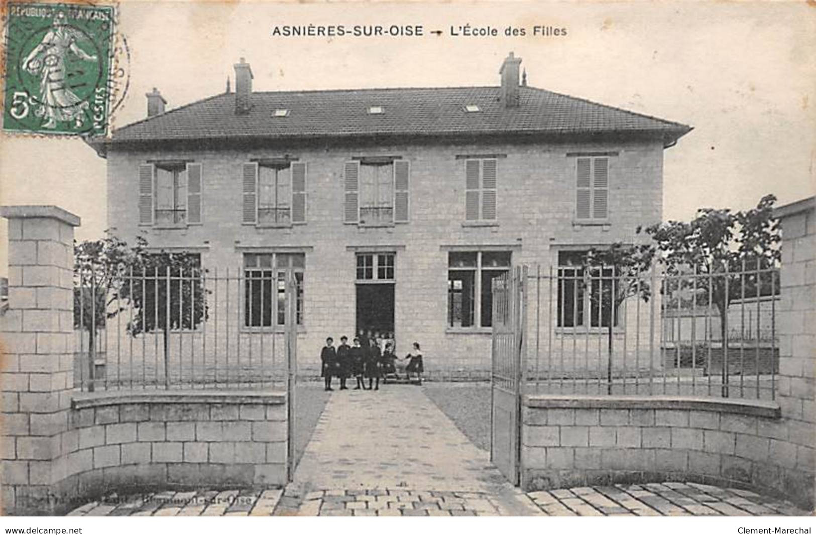 ASNIERES SUR OISE - L'Ecole Des Filles - Très Bon état - Asnières-sur-Oise