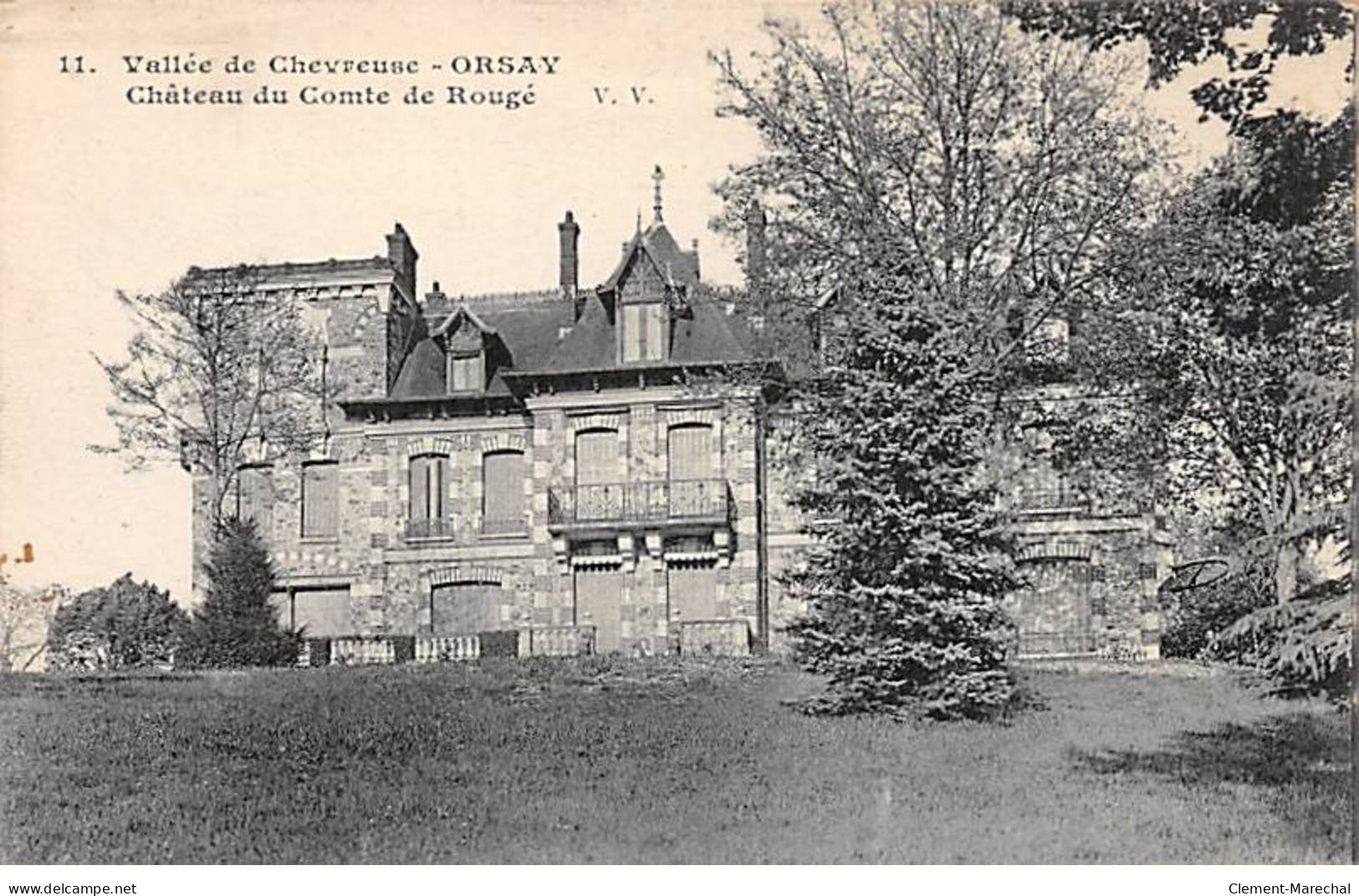ORSAY - Château Du Comte De Rougé - Très Bon état - Orsay