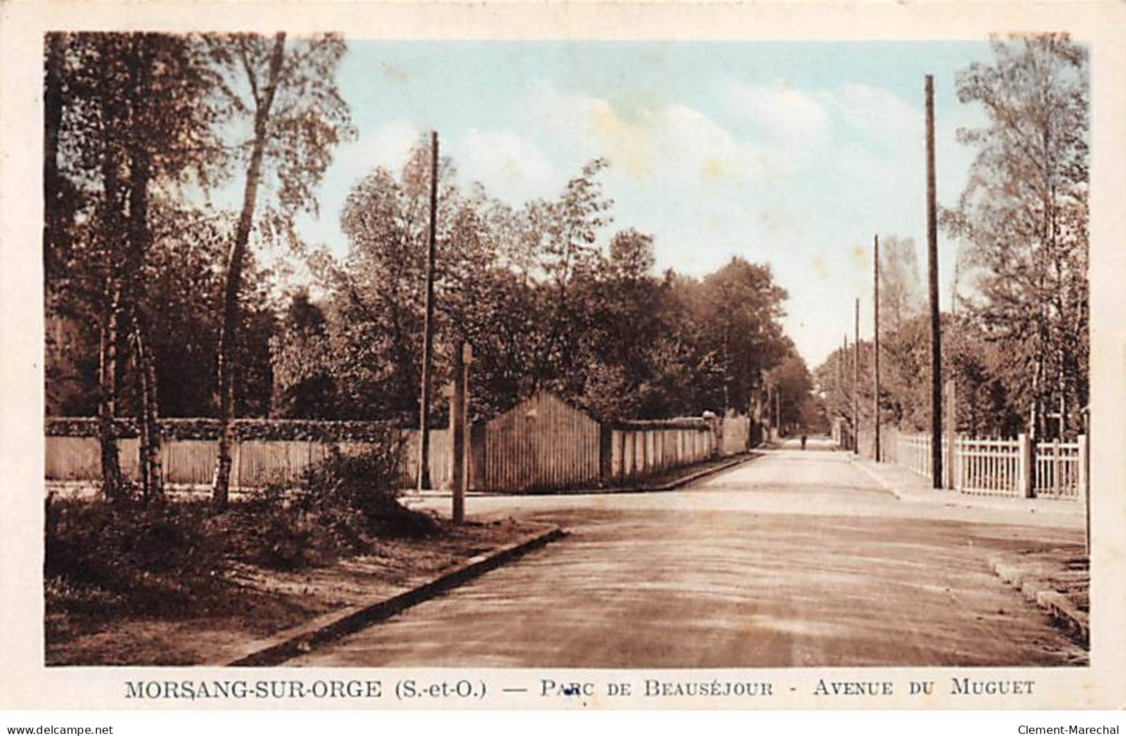 MORSANG SUR ORGE - Parc De Beauséjour - Avenue Du Muguet - Très Bon état - Morsang Sur Orge