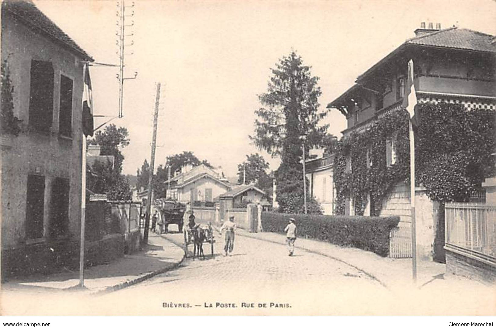 BIEVRES - La Poste - Rue De Paris - Très Bon état - Bievres