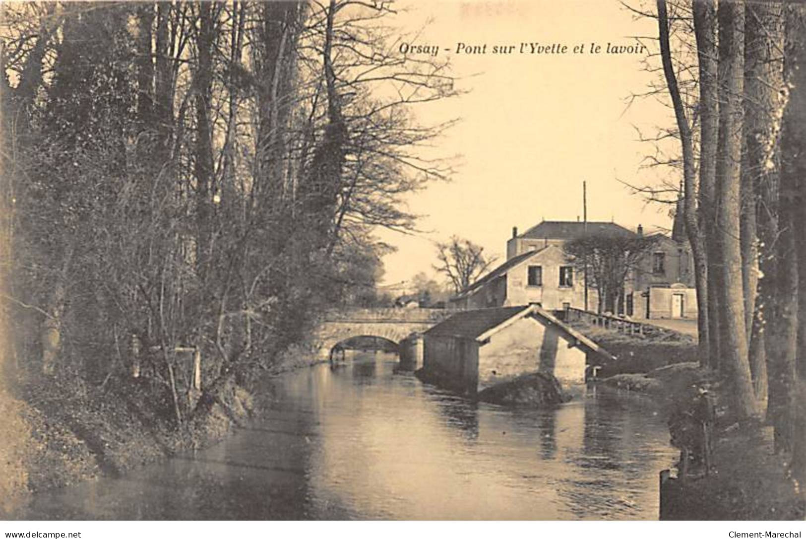 ORSAY - Pont Sur L'Yvette Et Le Lavoir - Très Bon état - Orsay