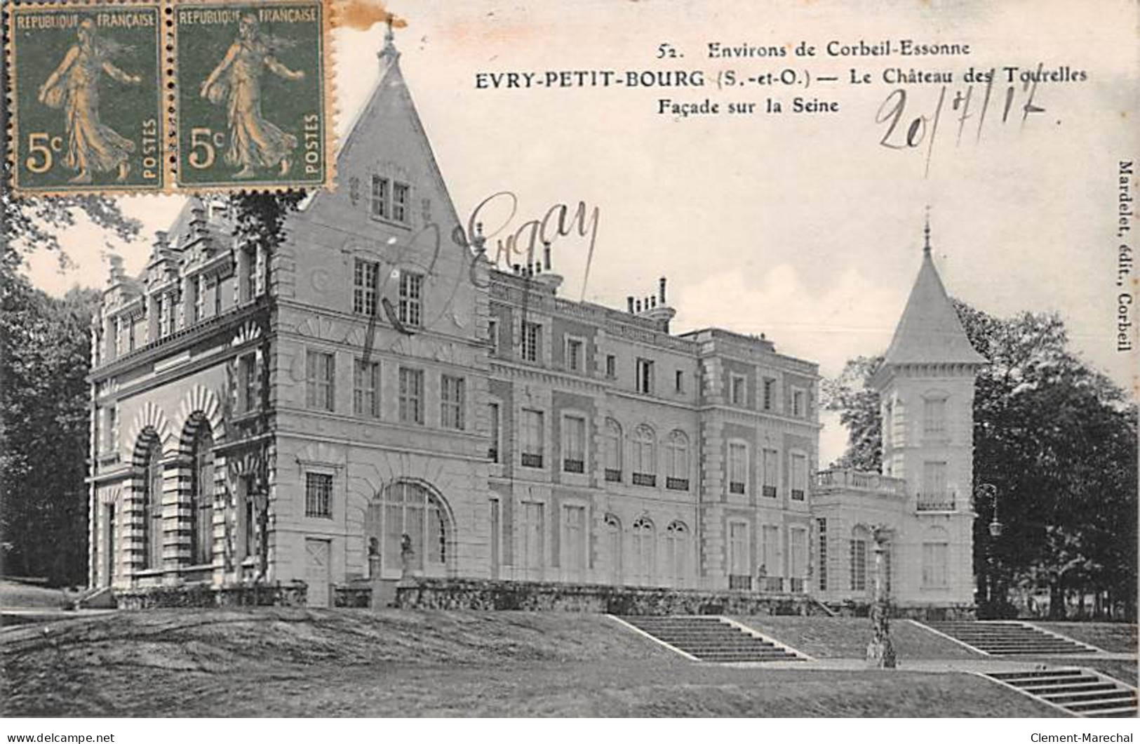EVRY PETIT BOURG - Le Château Des Tourelles - Très Bon état - Evry