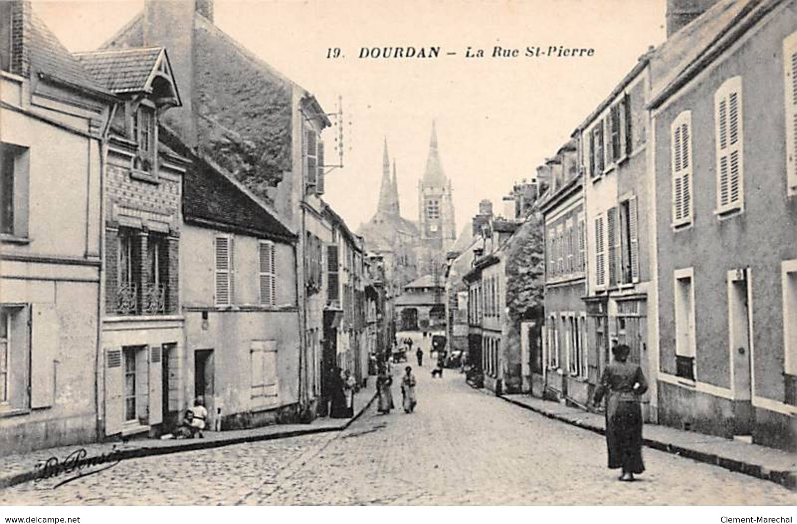 DOURDAN - La Rue Saint Pierre - Très Bon état - Dourdan