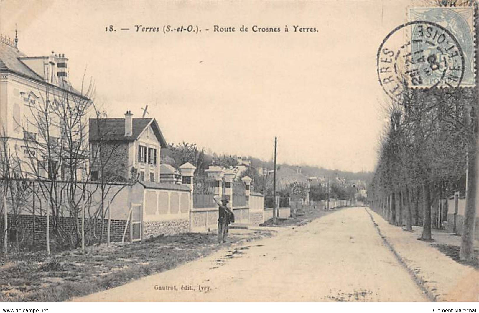 YERRES - Route De Crosnes à Yerres - Très Bon état - Yerres