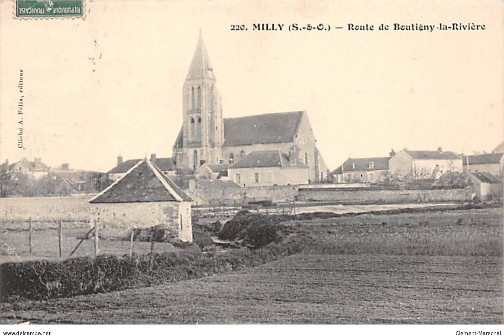 MILLY - Route De Boutigny La Rivière - Très Bon état - Milly La Foret
