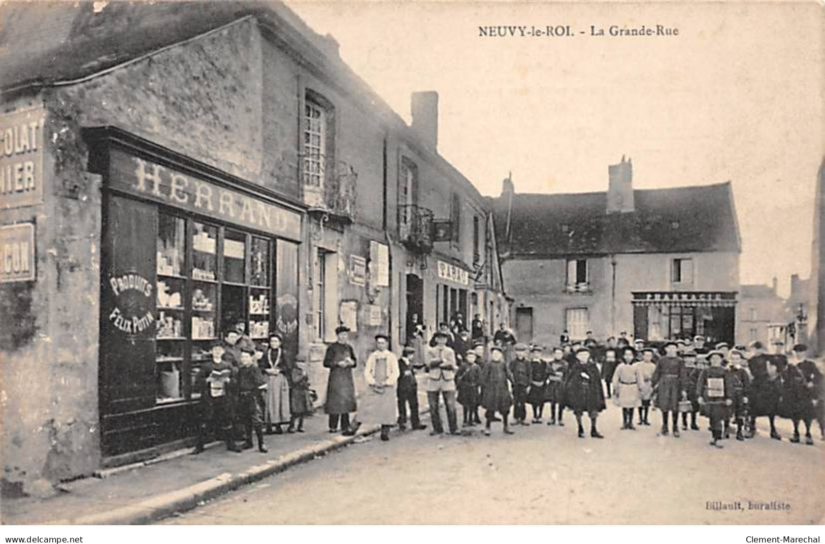 NEUVY LE ROI - La Grande Rue - Très Bon état - Neuvy-le-Roi