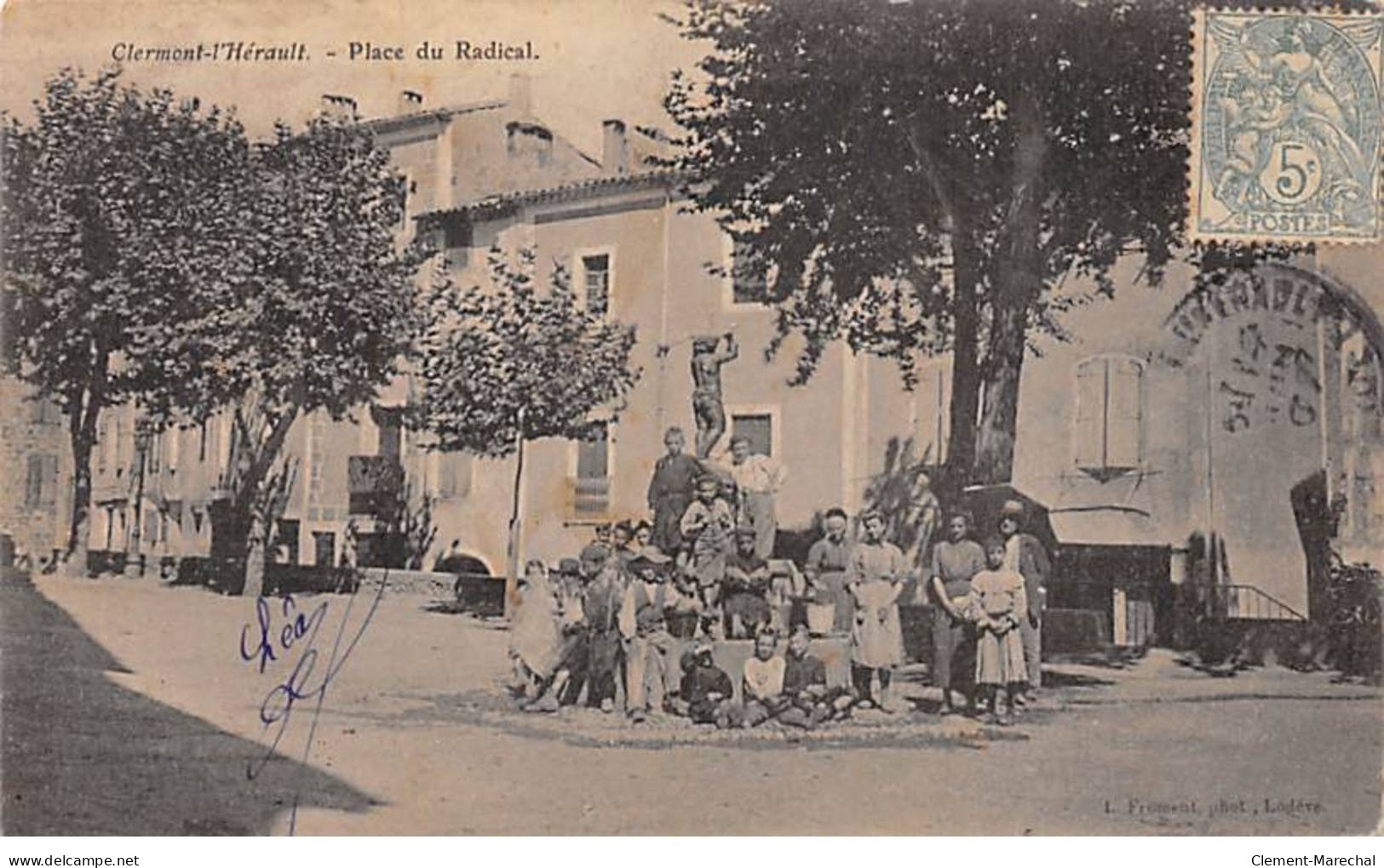 CLERMONT L'HERAULT - Place Du Radical - Très Bon état - Clermont L'Hérault