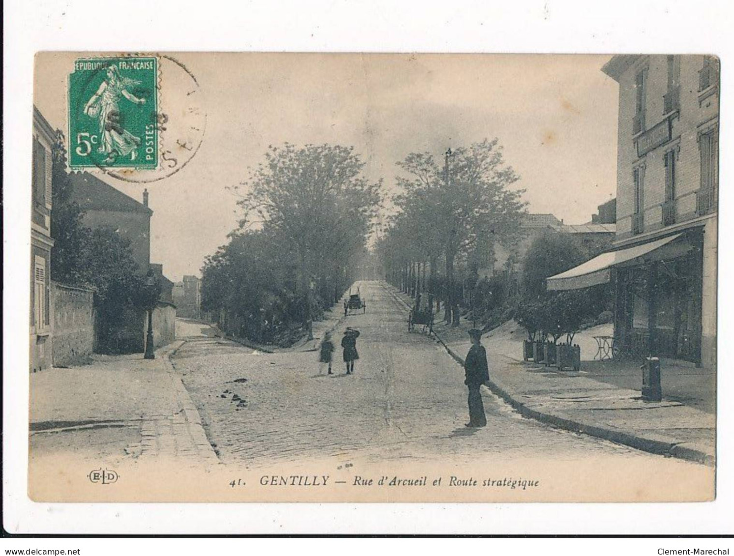 GENTILLY: Rue D'arceuil Et Route Stratégique - Très Bon état - Gentilly