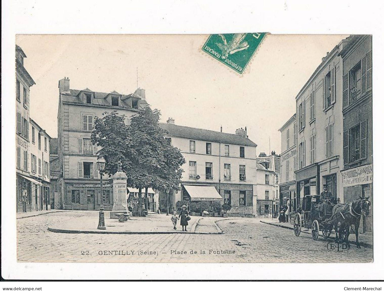 GENTILLY: Place De La Fontaine - Très Bon état - Gentilly