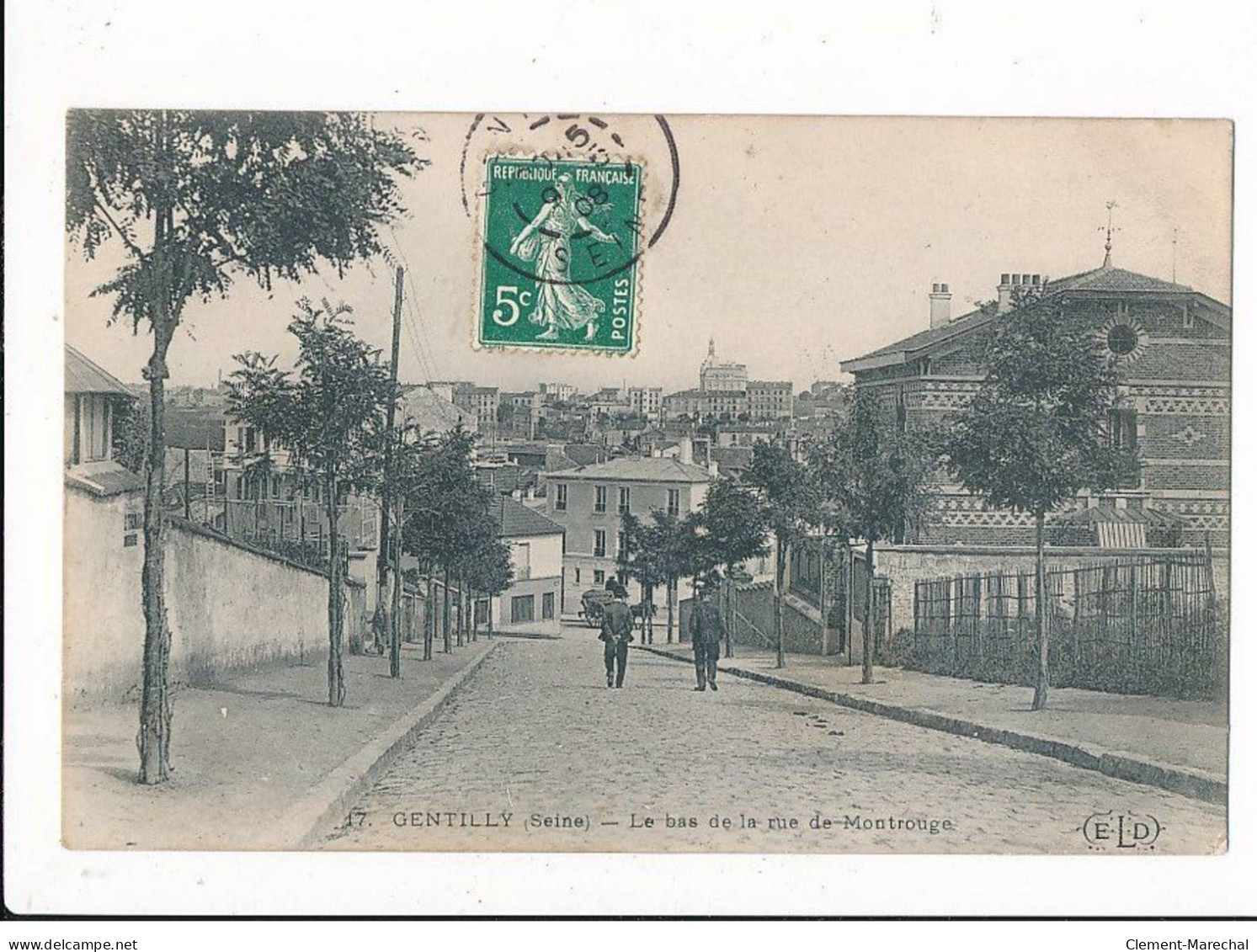 GENTILLY: Le Bas De La Rue De Montrouge - Très Bon état - Gentilly