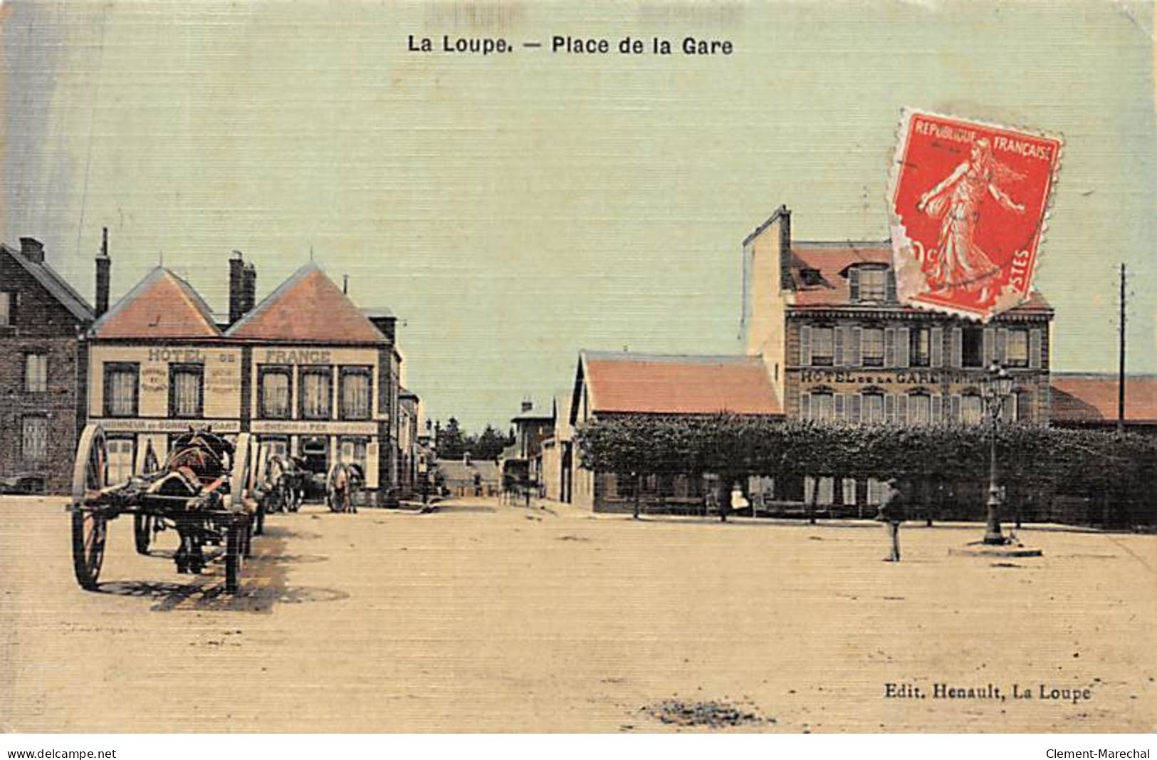 LA LOUPE - Place De La Gare - Très Bon état - La Loupe