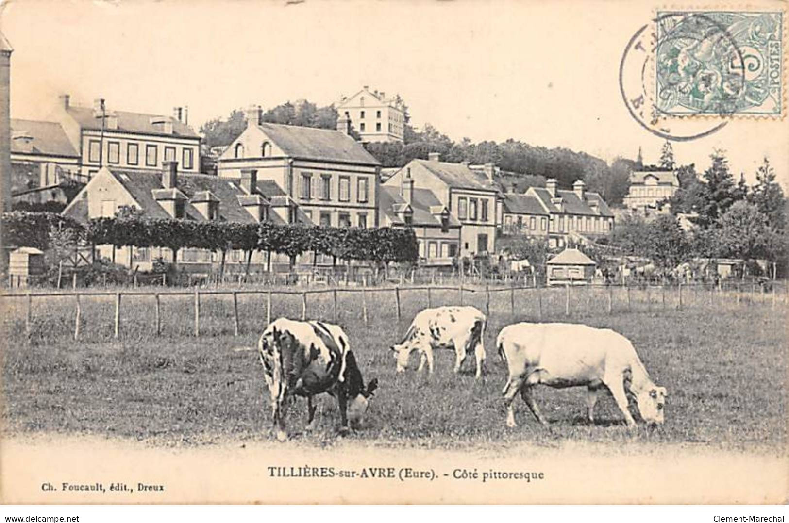 TILLIERES SUR AVRE - Côté Pittoresque - Très Bon état - Tillières-sur-Avre