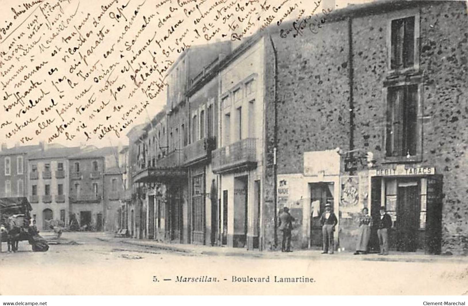 MARSEILLAN - Boulevard Lamartine - Très Bon état - Marseillan