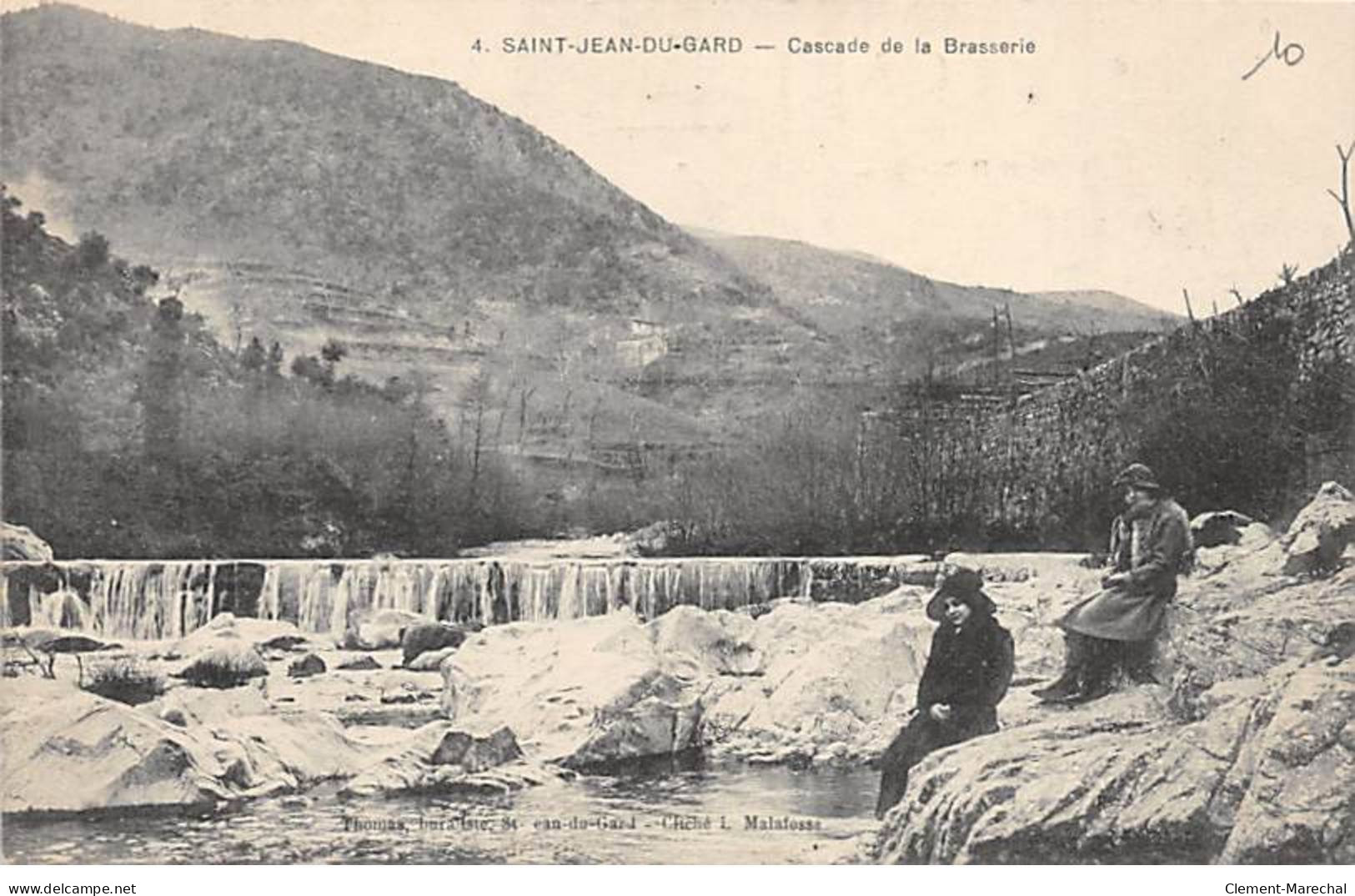 SAINT JEAN DU GARD - Cascade De La Brasserie - Très Bon état - Saint-Jean-du-Gard
