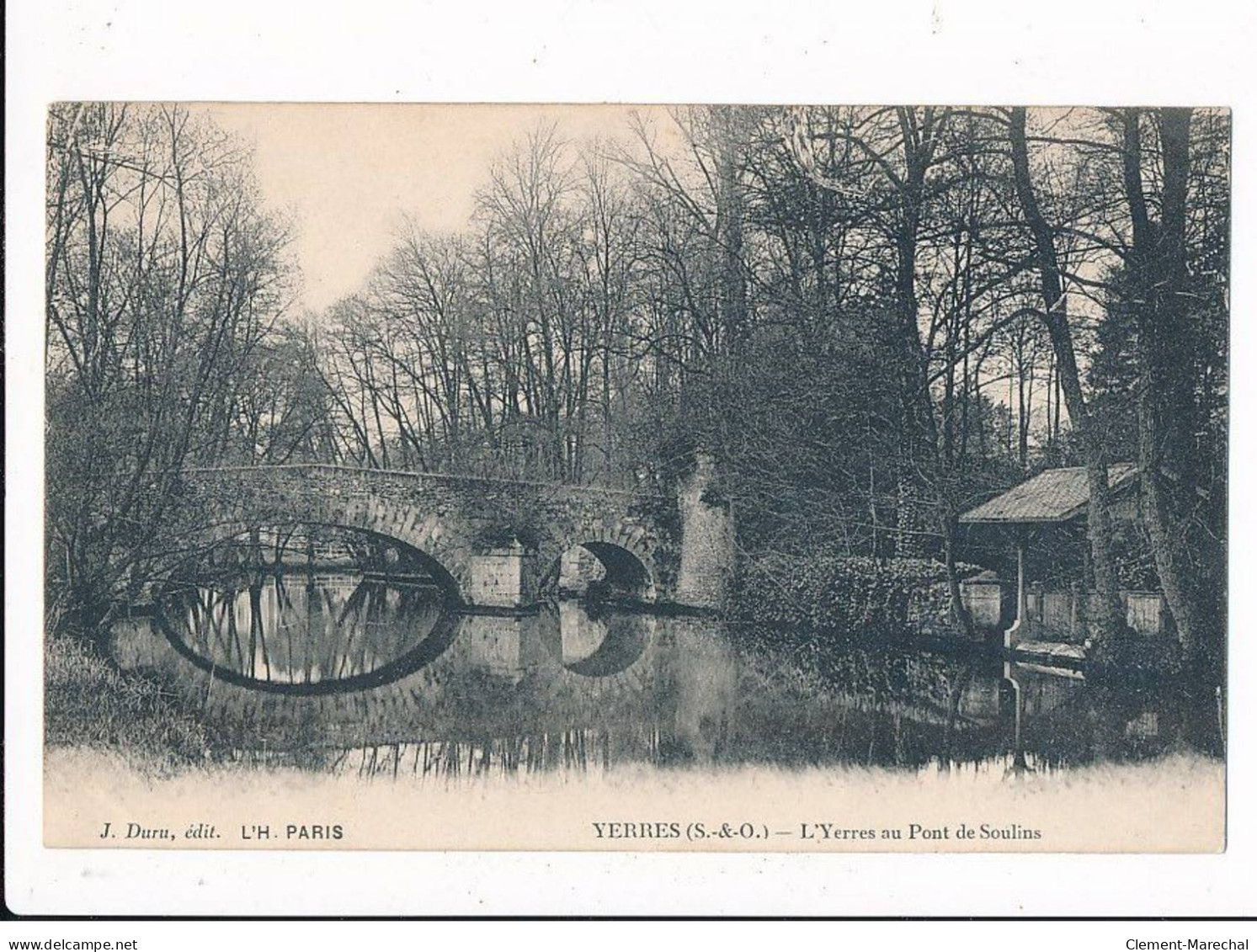 YERRES : L'yerres Au Pont De Soulins - Très Bon état - Yerres