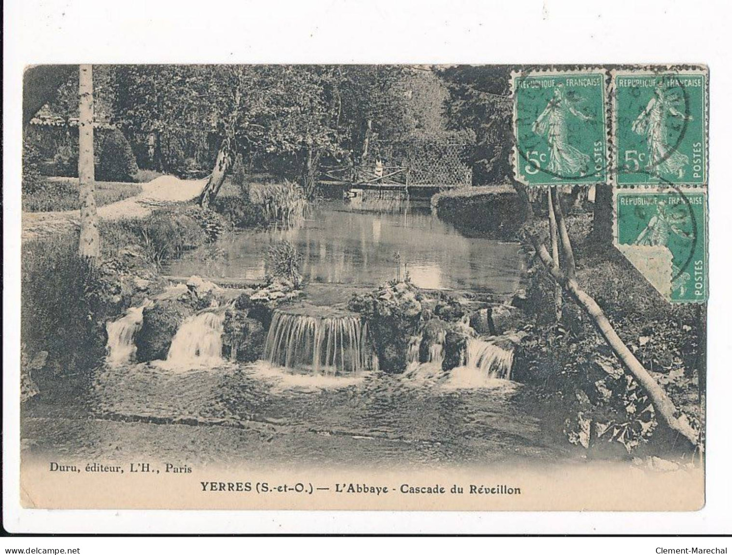 YERRES : L'abbaye Cascade Du Réveillon - Très Bon état - Yerres